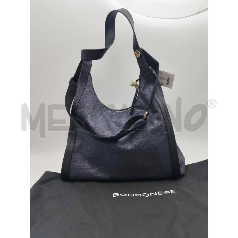 BORSA DONNA BORBONESE NERO  | Mercatino dell'Usato Albenga 1