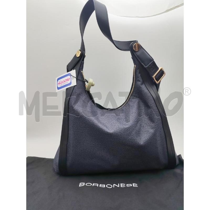 BORSA DONNA BORBONESE NERO  | Mercatino dell'Usato Albenga 2