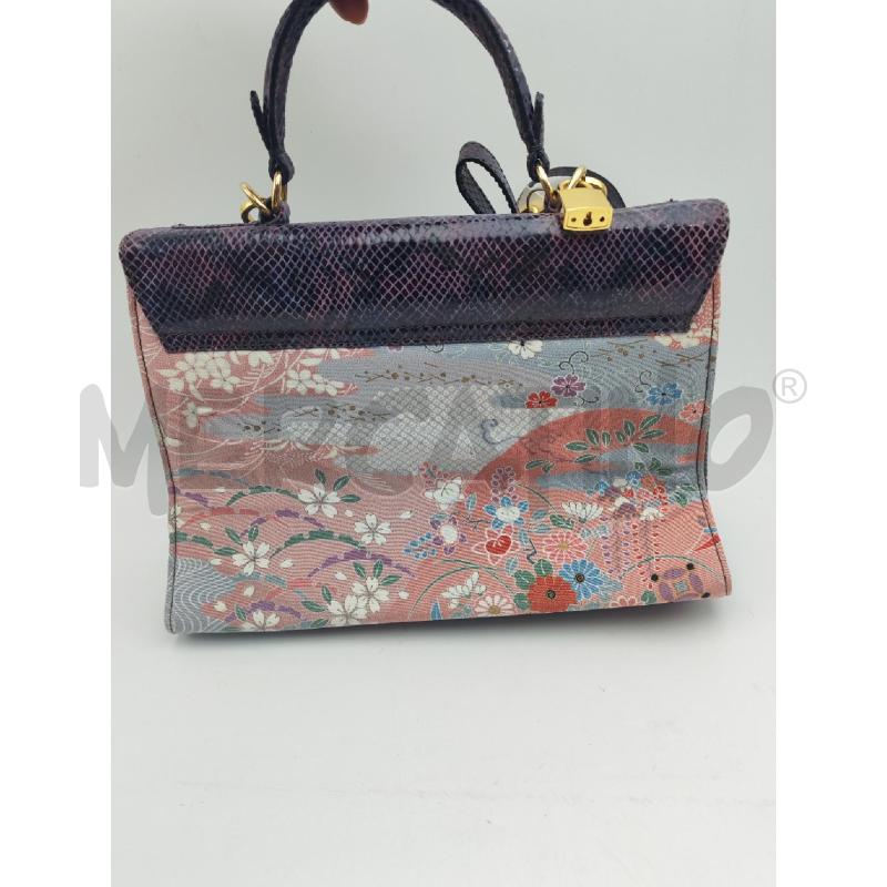 BORSA DONNA FEDERICO PRINCE VIOLA FANTASIA FATTO A MANO | Mercatino dell'Usato Albenga 2