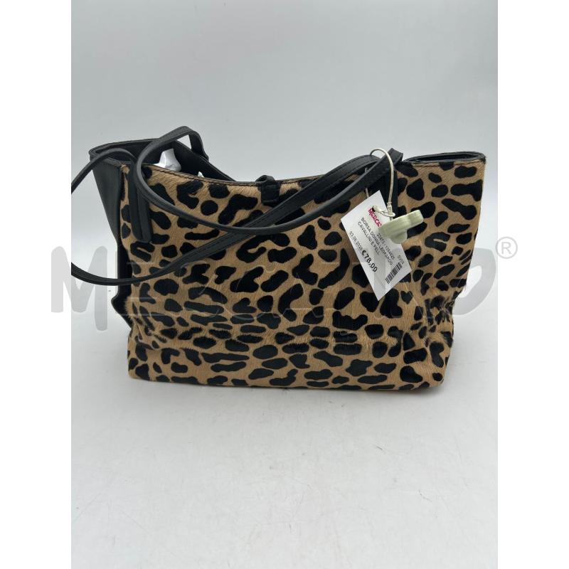 BORSA DONNA LEOPARDO CAVALLINI E PELLE GIANNI CHIARINI | Mercatino dell'Usato Albenga 1