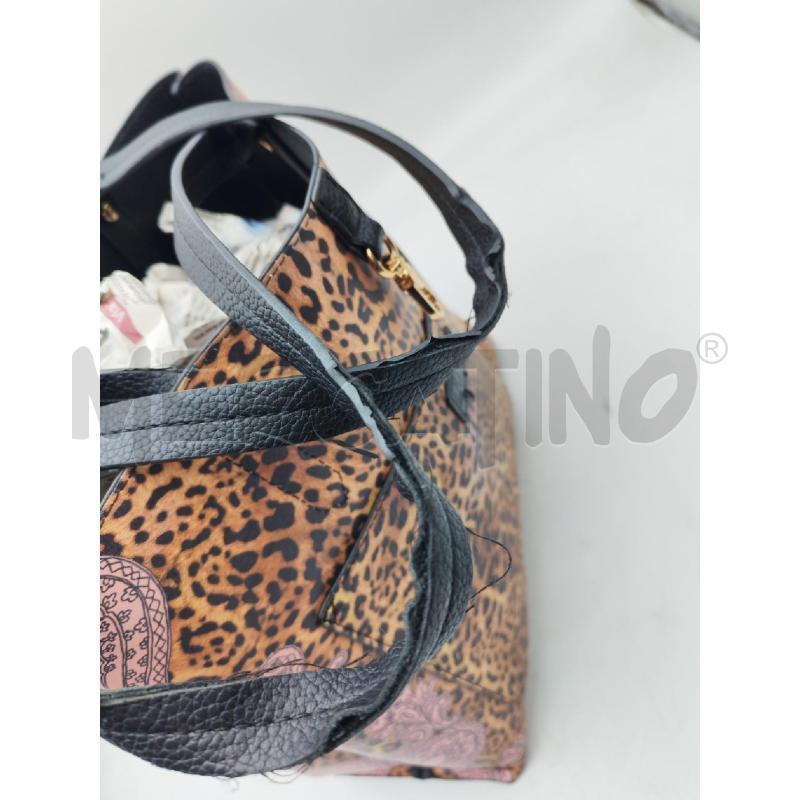 BORSA DONNA LIU JO MACULATO / NERO DOUBLEFACE | Mercatino dell'Usato Albenga 2