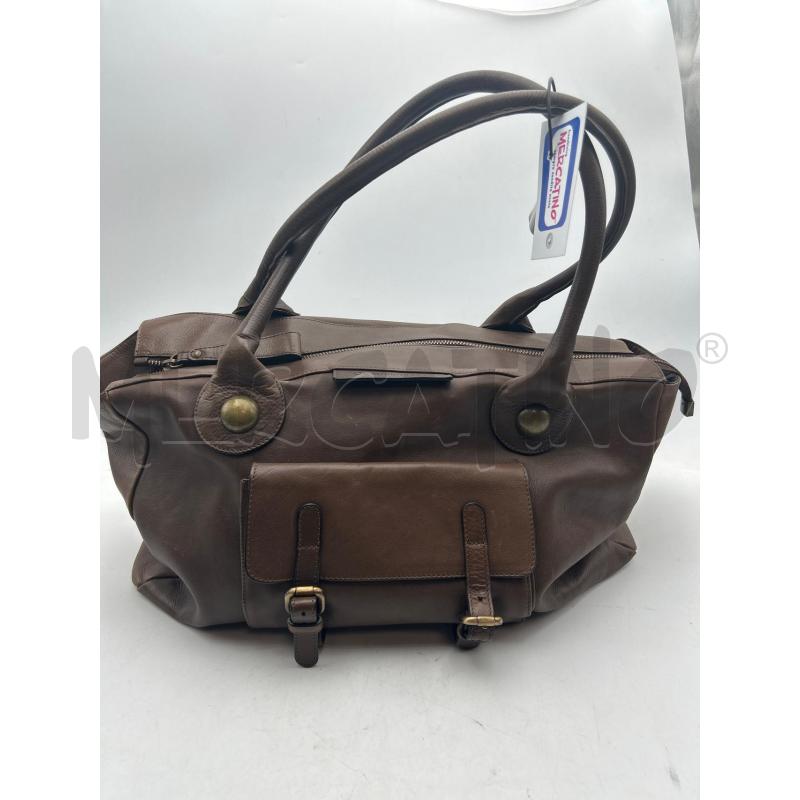 BORSA DONNA MARRONE L'ALTRE CHOSE | Mercatino dell'Usato Albenga 1