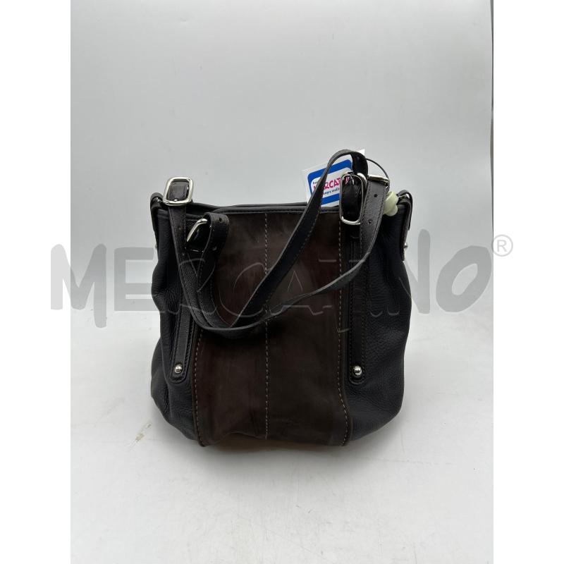 BORSA DONNA MARRONE PELLE TODS  | Mercatino dell'Usato Albenga 2