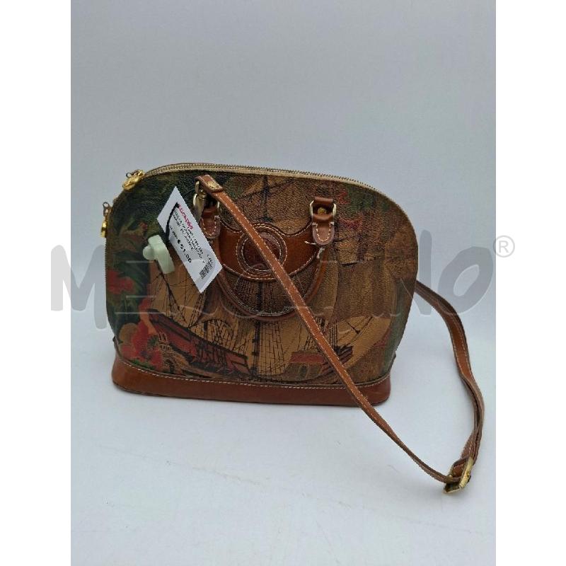 BORSA DONNA MARRONE VAMPIRO FLORENCE PELLE  | Mercatino dell'Usato Albenga 1