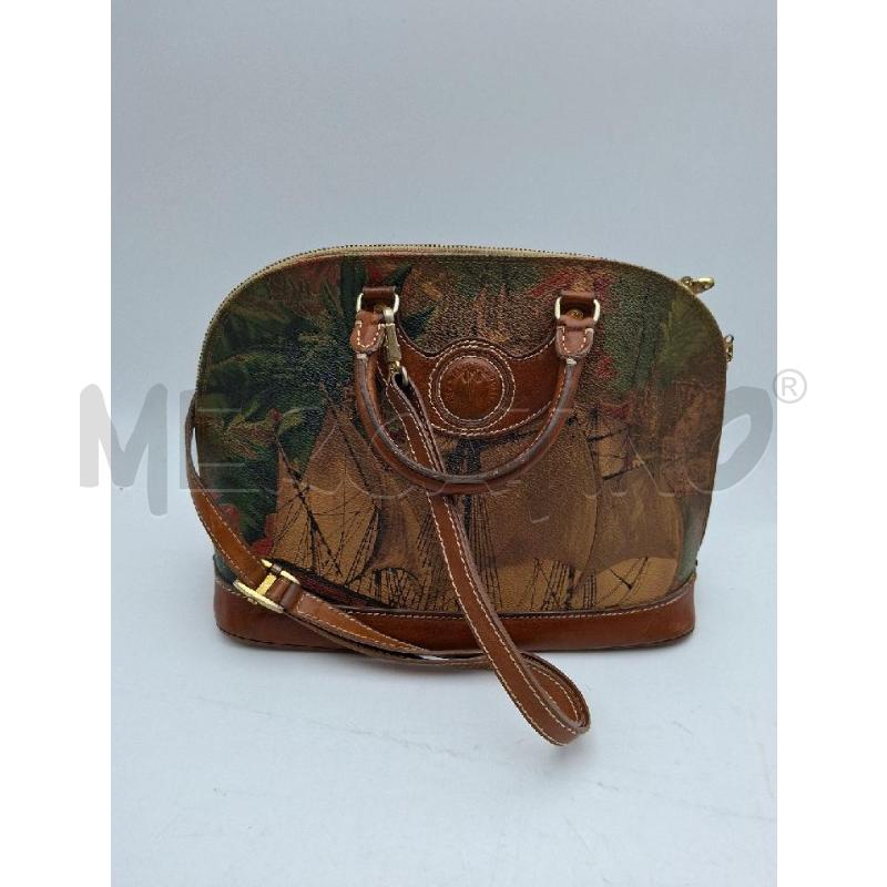 BORSA DONNA MARRONE VAMPIRO FLORENCE PELLE  | Mercatino dell'Usato Albenga 2