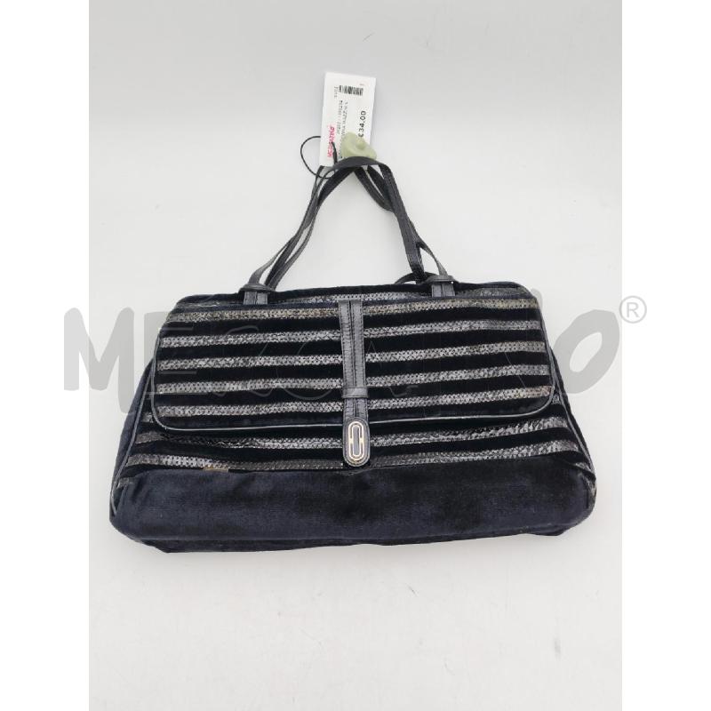 BORSA DONNA MAZZINI LOGO NERO  | Mercatino dell'Usato Albenga 1