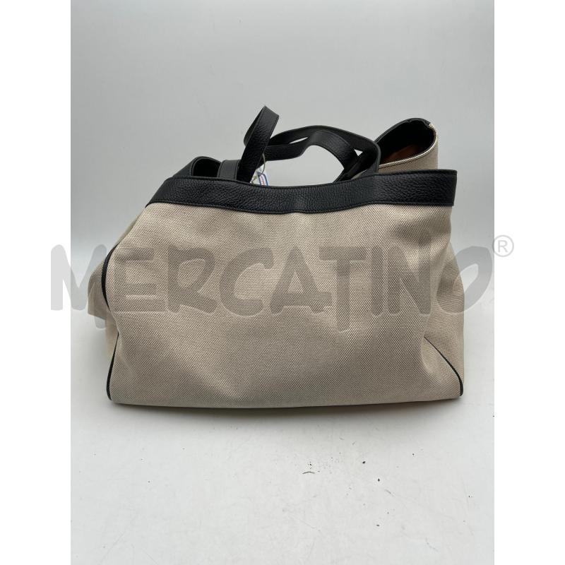 BORSA DONNA NERO BEIGE AVENUE 67 | Mercatino dell'Usato Albenga 2