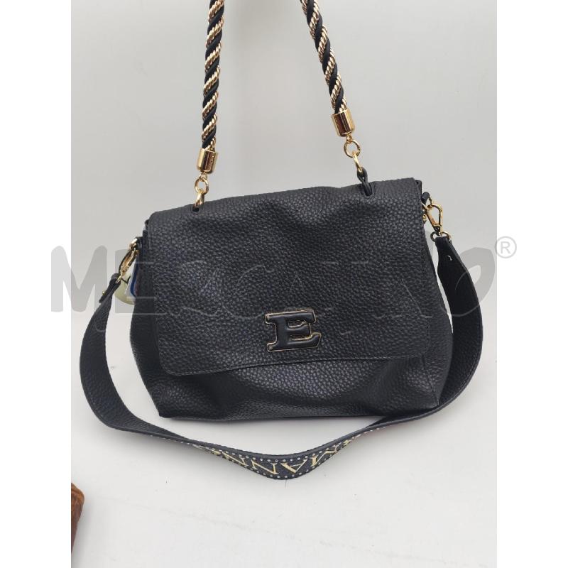 BORSA DONNA NERO ERMANNO FIRENZE  | Mercatino dell'Usato Albenga 1