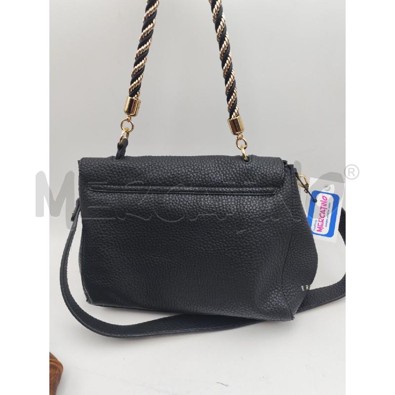 BORSA DONNA NERO ERMANNO FIRENZE  | Mercatino dell'Usato Albenga 2