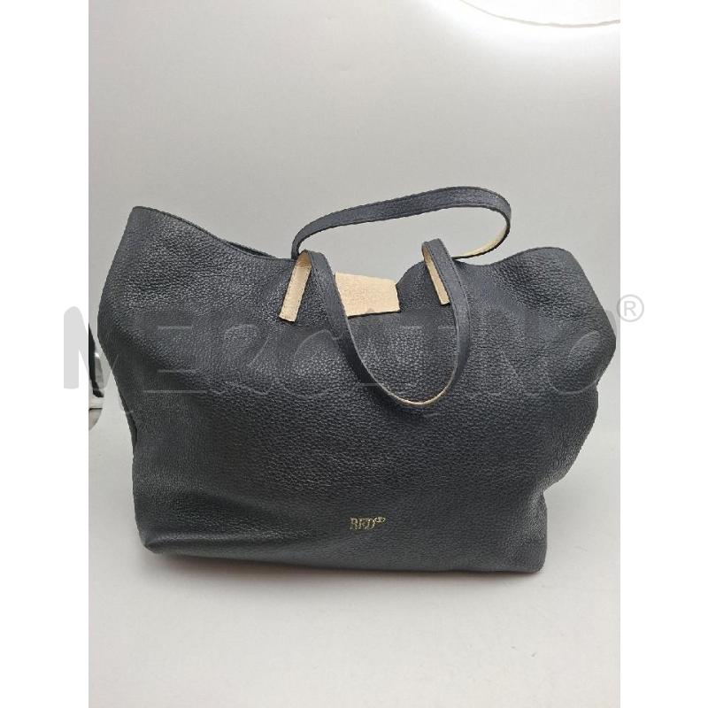 BORSA DONNA NERO PELLE SCARABEO RED VALENTINO  | Mercatino dell'Usato Albenga 2