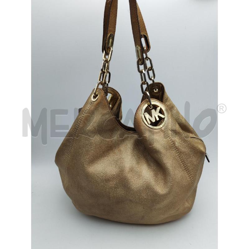 BORSA DONNA ORO MICHEAL KORS | Mercatino dell'Usato Albenga 1