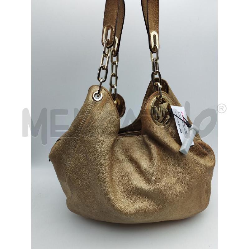 BORSA DONNA ORO MICHEAL KORS | Mercatino dell'Usato Albenga 2