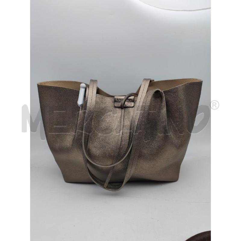 BORSA DONNA ORO PATRIZIA PEPE | Mercatino dell'Usato Albenga 1
