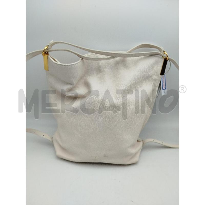 BORSA DONNA O ZAINO BEIGE COCCINELLE  | Mercatino dell'Usato Albenga 1