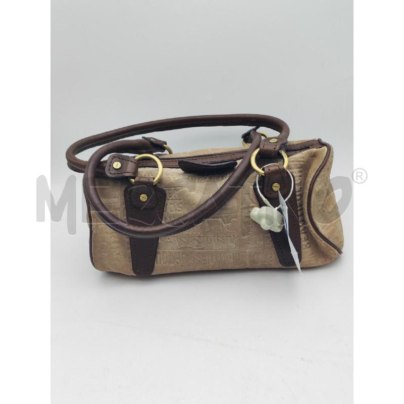 BORSA DONNA PELLE BEIGE NANNINI | Mercatino dell'Usato Albenga 1