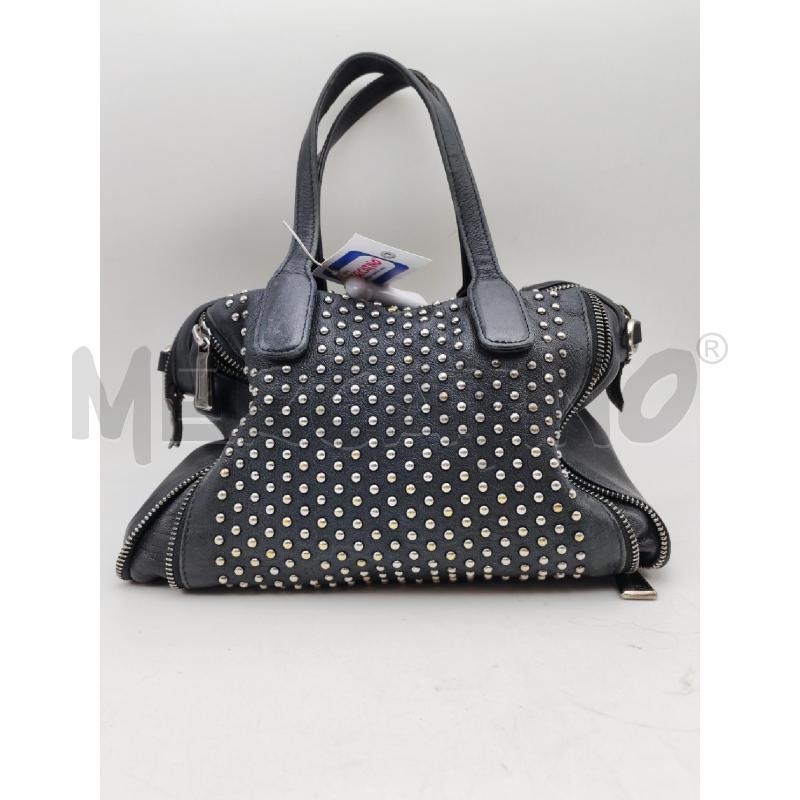 BORSA DONNA PELLE MARRONE BORCHIE FURLA | Mercatino dell'Usato Albenga 1