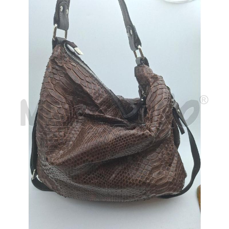 BORSA DONNA PELLE MARRONE CAROL J.  | Mercatino dell'Usato Albenga 2