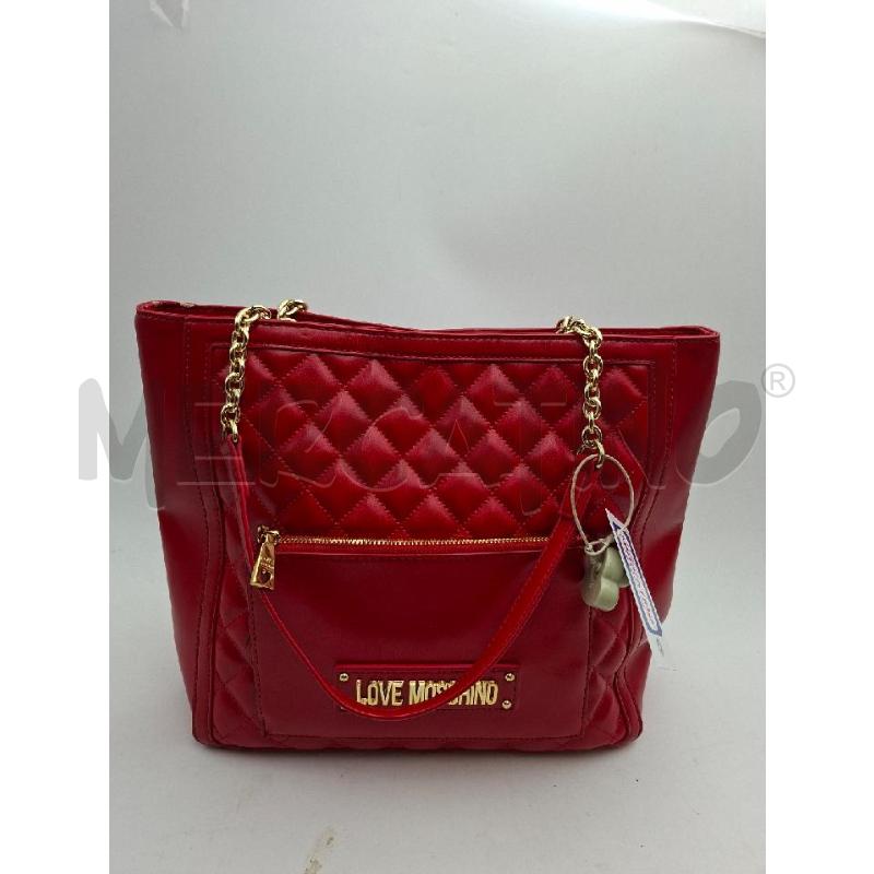 BORSA DONNA ROSSO LOVE MOSCHINO  | Mercatino dell'Usato Albenga 1