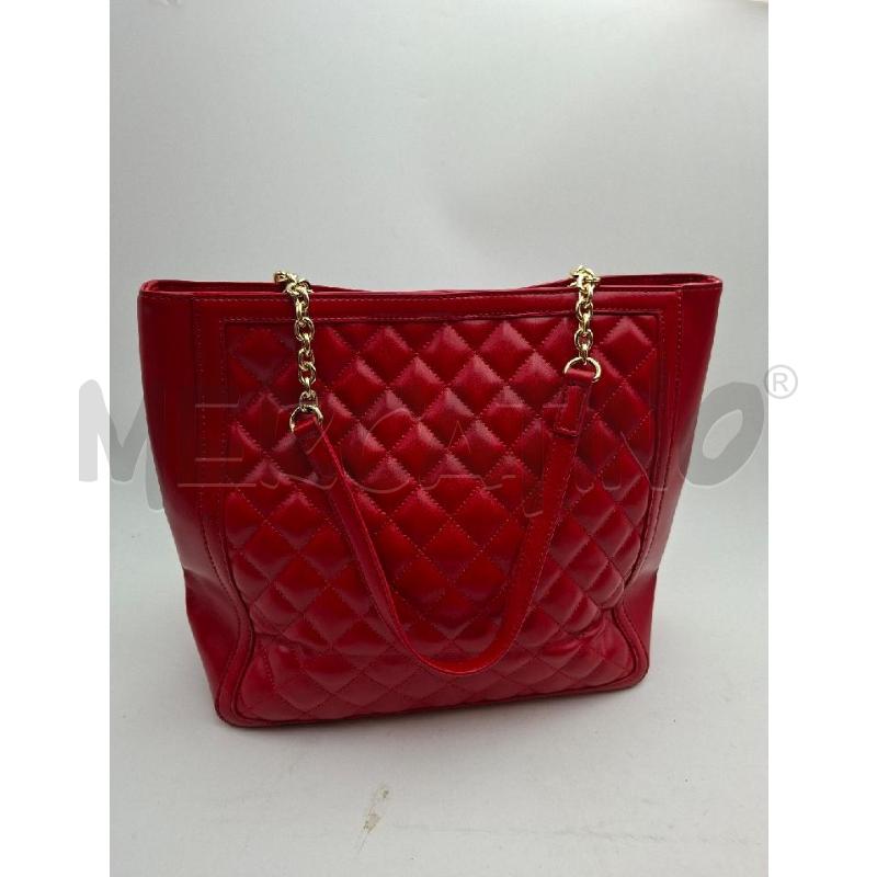 BORSA DONNA ROSSO LOVE MOSCHINO  | Mercatino dell'Usato Albenga 2