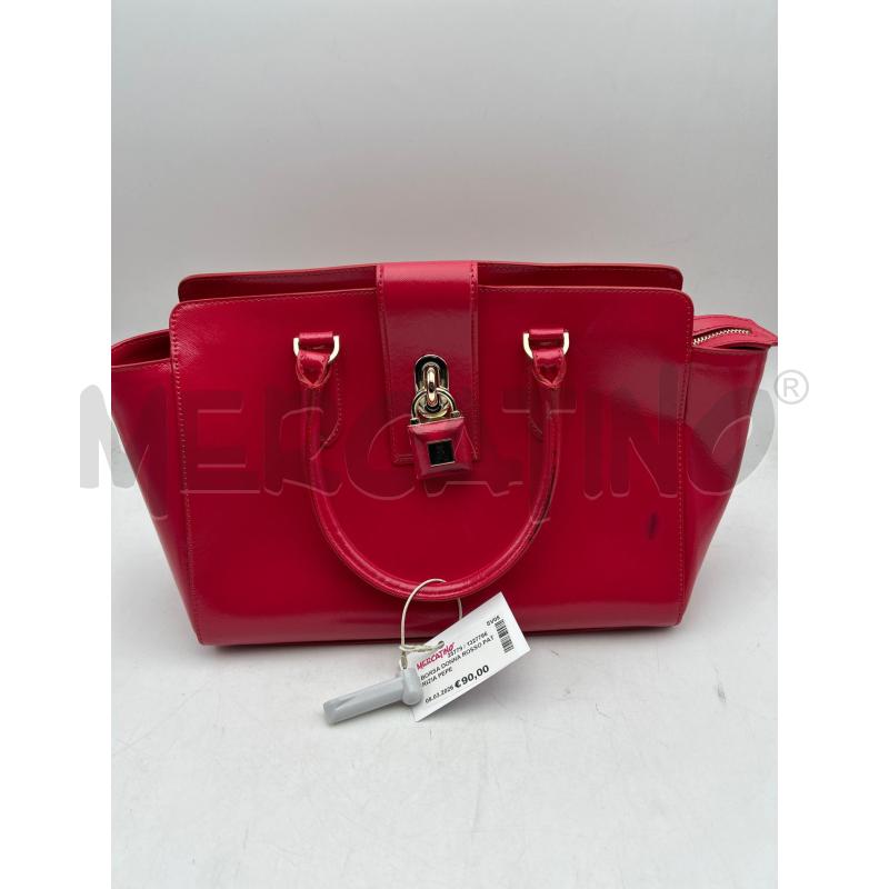 BORSA DONNA ROSSO PATRIZIA PEPE | Mercatino dell'Usato Albenga 1