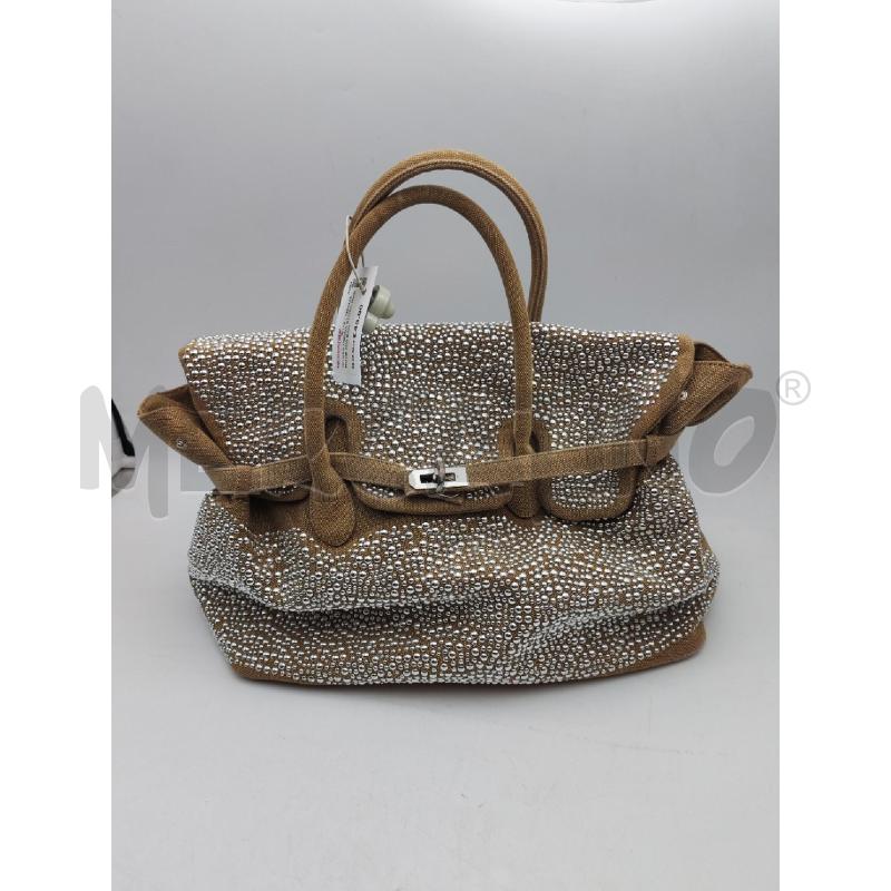 BORSA DONNA STRAS MARRONE MIA BAG  | Mercatino dell'Usato Albenga 1