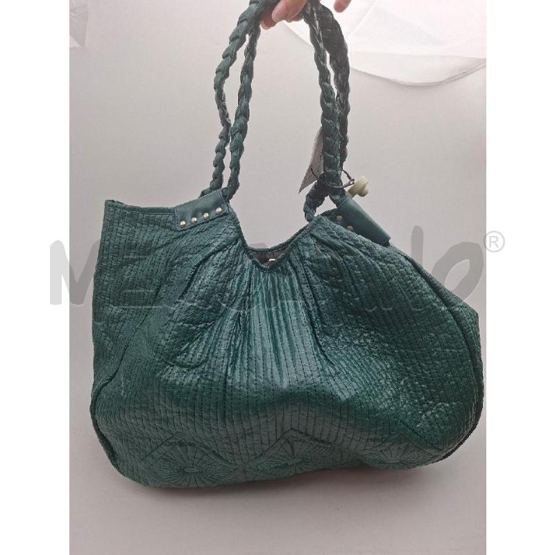 BORSA DONNA VERDE MAX E CO  | Mercatino dell'Usato Albenga 1