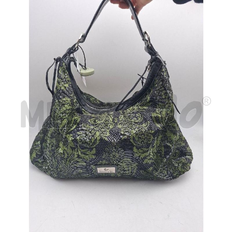 BORSA DONNA VERDE NERO TUA BRACCIALINI  | Mercatino dell'Usato Albenga 2