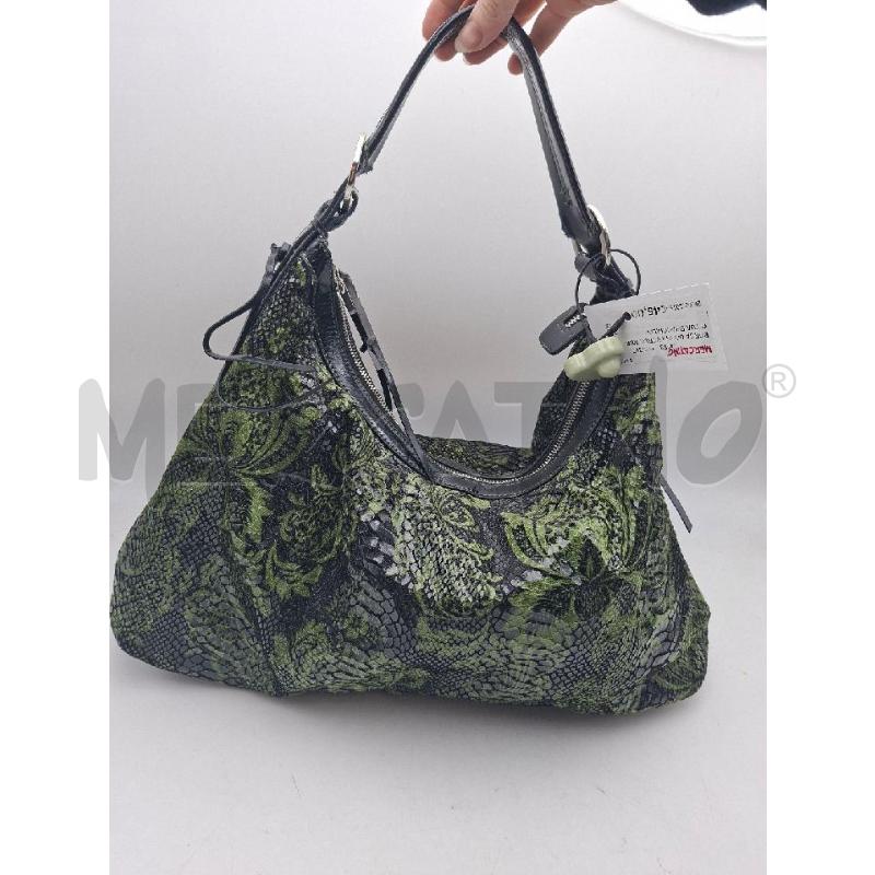 BORSA DONNA VERDE NERO TUA BRACCIALINI  | Mercatino dell'Usato Albenga 3