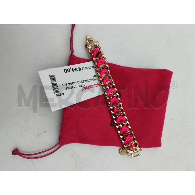 BRACCIALETTO ROSA PINKO  | Mercatino dell'Usato Albenga 1