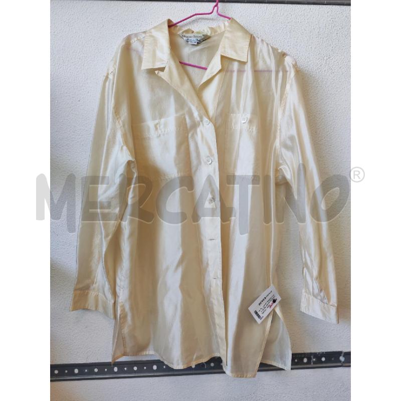 CAMICIA DONNA BEIGE SETA MARINA SPORT | Mercatino dell'Usato Albenga 1
