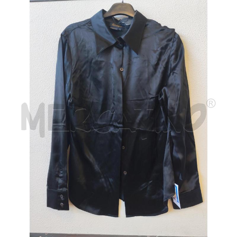 CAMICIA DONNA NERO SETA LUISA SPAGNOLI  | Mercatino dell'Usato Albenga 1