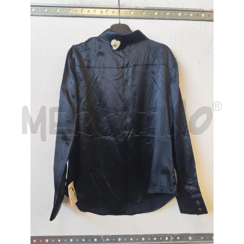 CAMICIA DONNA NERO SETA LUISA SPAGNOLI  | Mercatino dell'Usato Albenga 2