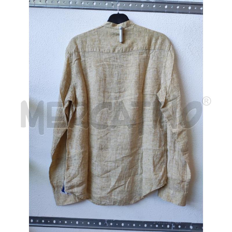 CAMICIA UOMO LINO BEIGE DAVID NAMEN | Mercatino dell'Usato Albenga 2