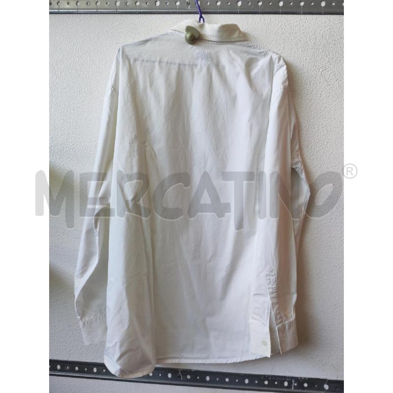 CAMICIA UOMO MOSCHINO JEANS BIANCO SCARPE | Mercatino dell'Usato Albenga 2