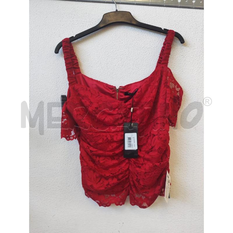 CANOTTA DONNA PIZZO ROSSO MARCIANO  | Mercatino dell'Usato Albenga 1