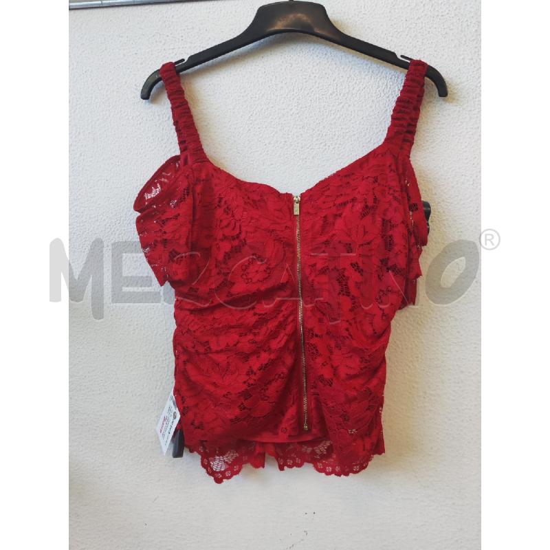 CANOTTA DONNA PIZZO ROSSO MARCIANO  | Mercatino dell'Usato Albenga 2