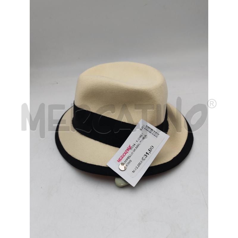 CAPPELLO DONNA PANNA NERO  | Mercatino dell'Usato Albenga 2