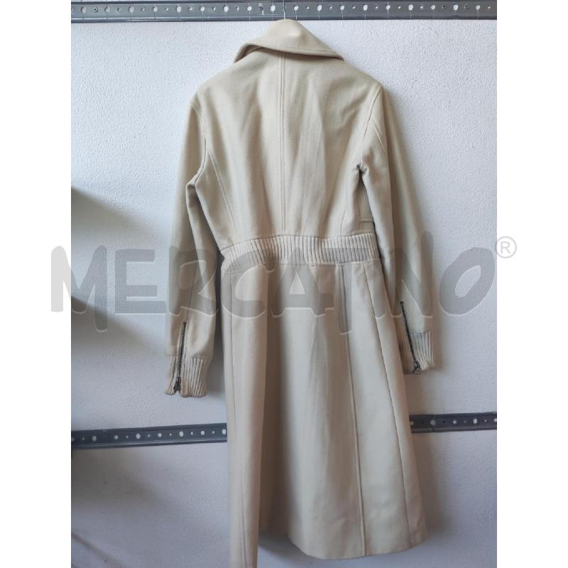 CAPPOTTO DONNA BEIGE TOY MISTO LANA E CASHMERE  | Mercatino dell'Usato Albenga 2