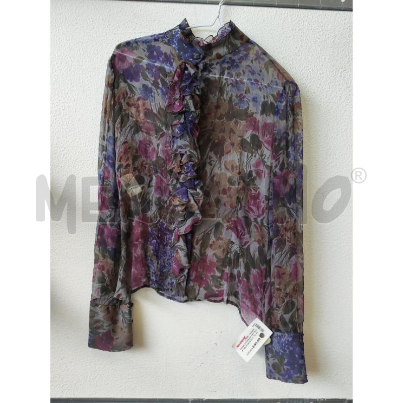 CASACCA DONNA FANTASIA VIOLA SETA BLUGIRL  | Mercatino dell'Usato Albenga 1