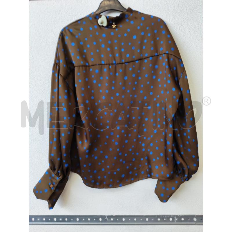 CASACCA DONNA MARRONE POIS AZZ SOUVENIR  | Mercatino dell'Usato Albenga 2