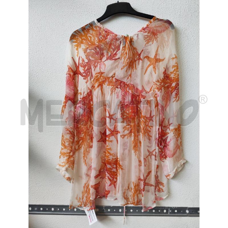 CASACCA DONNA TRASPARENTE SETA BLUGIRL FANTASIA MARINA  | Mercatino dell'Usato Albenga 2