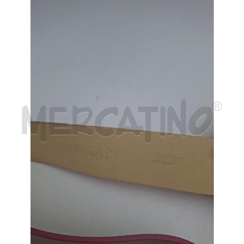 CINTURA DONNA PELLE ROSA ANNA RITA N | Mercatino dell'Usato Albenga 3