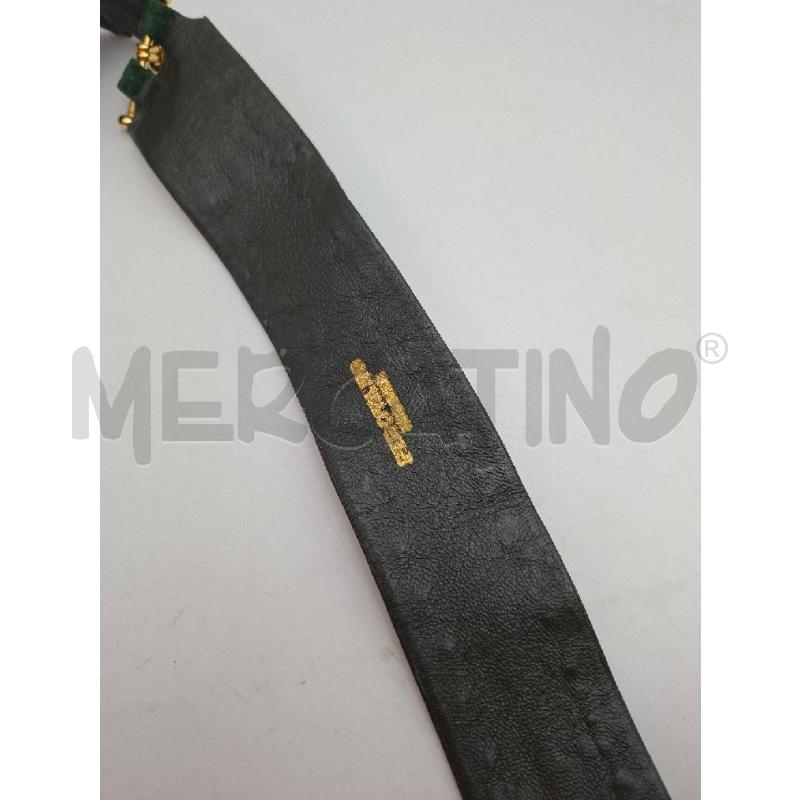 CINTURA DONNA VERDE ORO PELLE PIROVANO | Mercatino dell'Usato Albenga 2