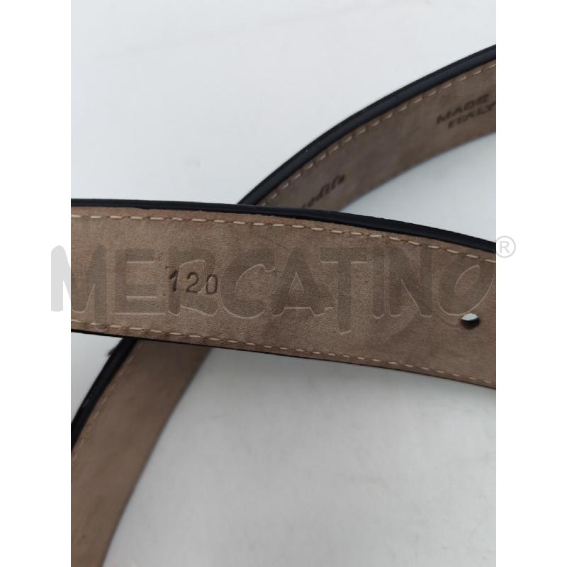 CINTURA UOMO CROCOILE NERO  | Mercatino dell'Usato Albenga 3