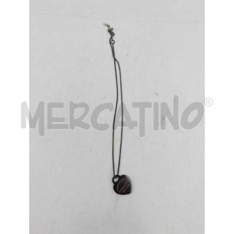 CIONDOLO TIFFANY CUORE CON COLLANA NOMINATION | Mercatino dell'Usato Albenga 1