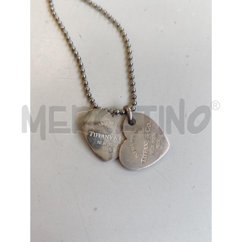 CIONDOLO TIFFANY DOPPIO + CATENA DOLCE E GABBANA | Mercatino dell'Usato Albenga 1