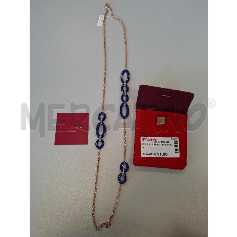COLLANA ROSSO PREZIOSO | Mercatino dell'Usato Albenga 1