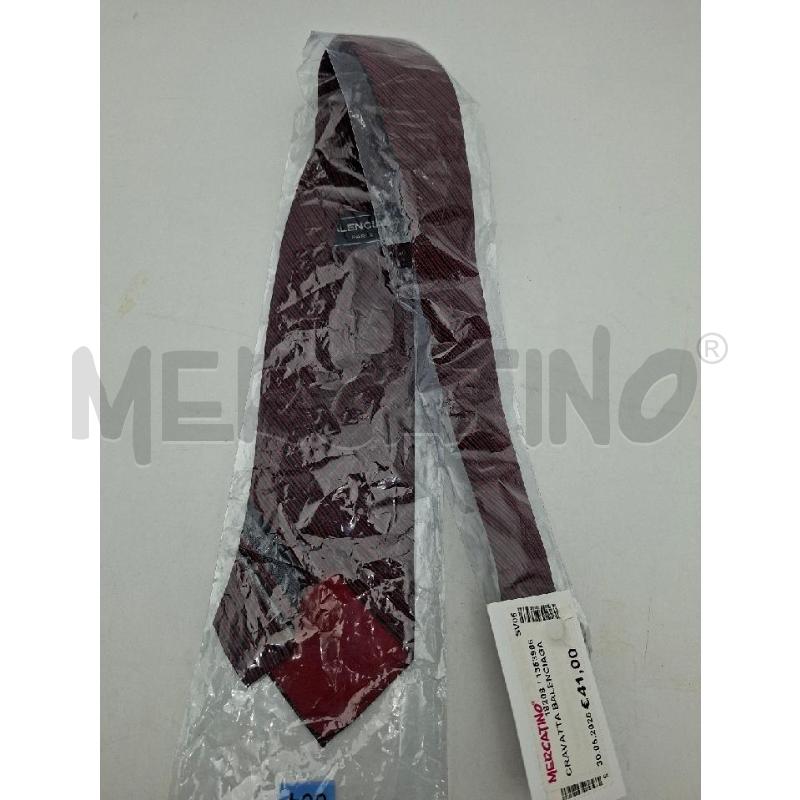 CRAVATTA BALENCIAGA  | Mercatino dell'Usato Albenga 1
