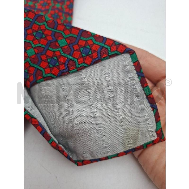 CRAVATTA GIORGIO ARMANI ROSSO FANTASIA | Mercatino dell'Usato Albenga 2