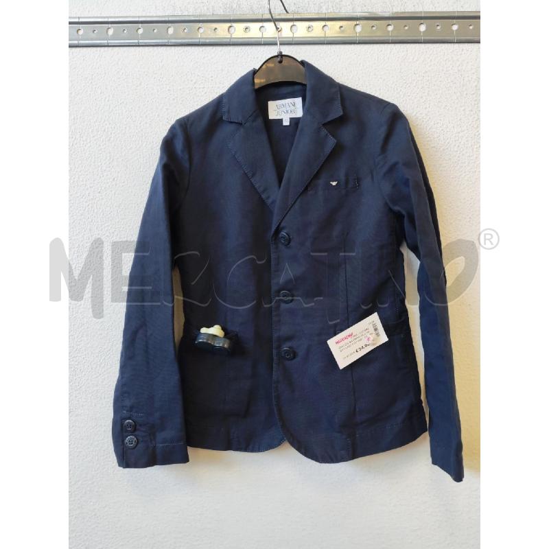 GIACCA BAMBINO BLU MISTO LINO COTONE BLU ARMANI  | Mercatino dell'Usato Albenga 1